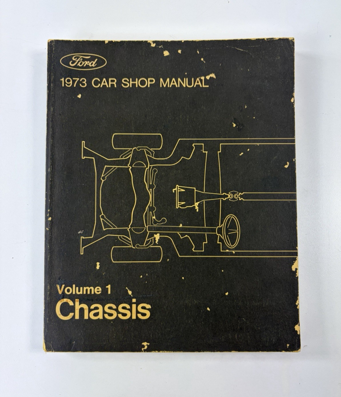 1973 Ford Factory Car Shop Repair Service Manual Volume 1 4 and 5