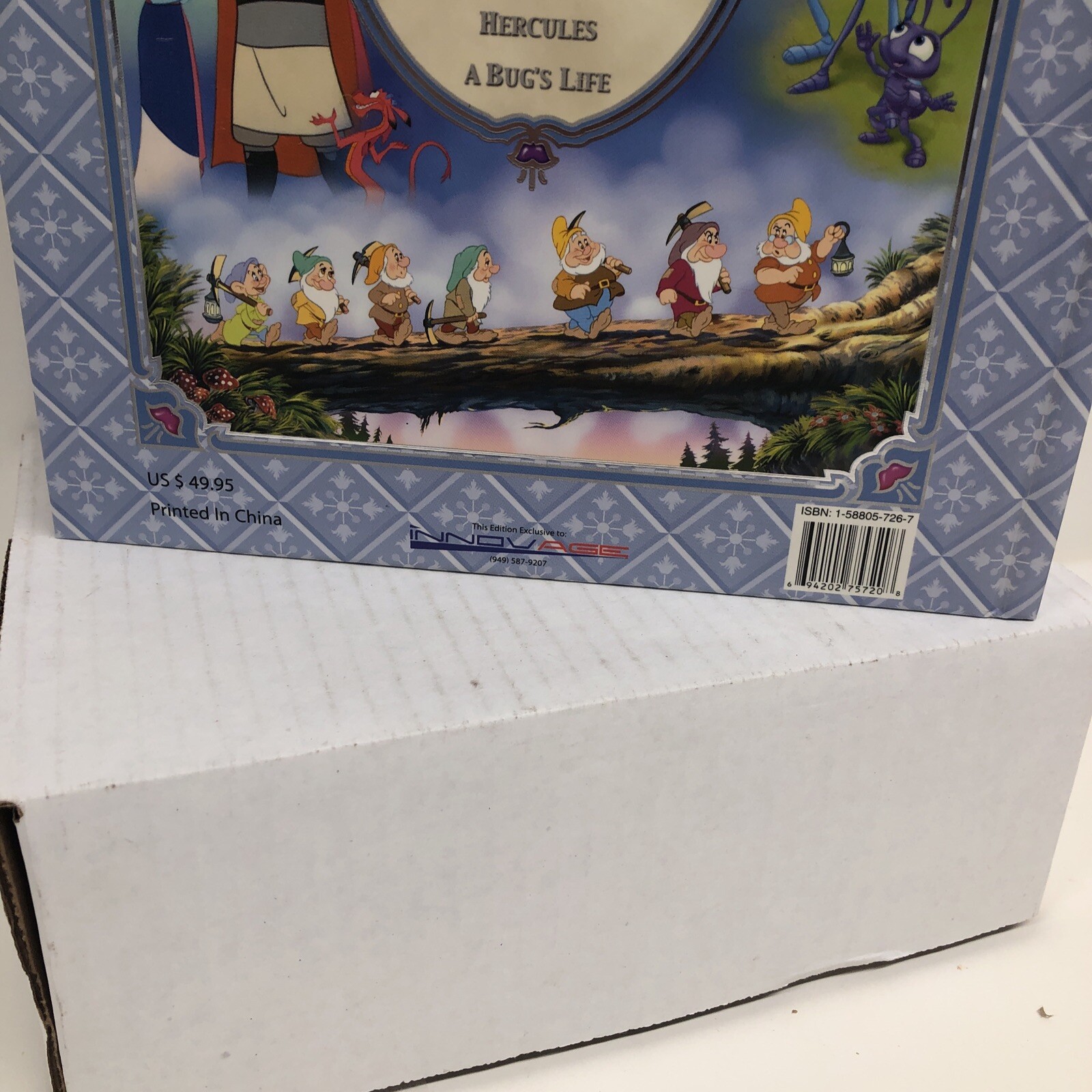 2005 Disney Charming Tales Book Hardcover Illustrated (301 pages)