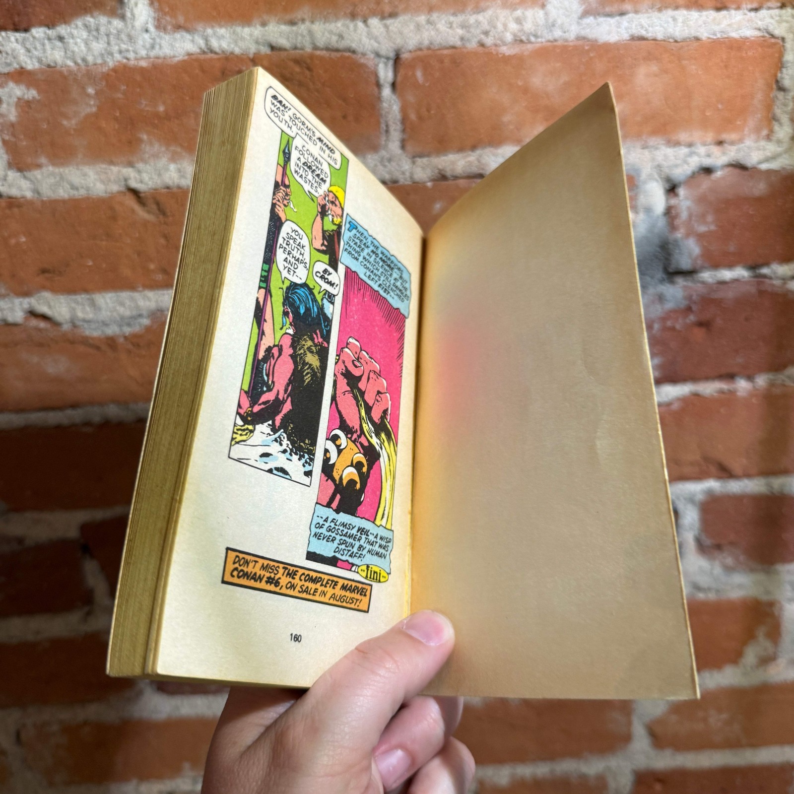 Conan the Barbarian – Roy Thomas & Barry Smith – 1978 Tempo Books #5 Paperback