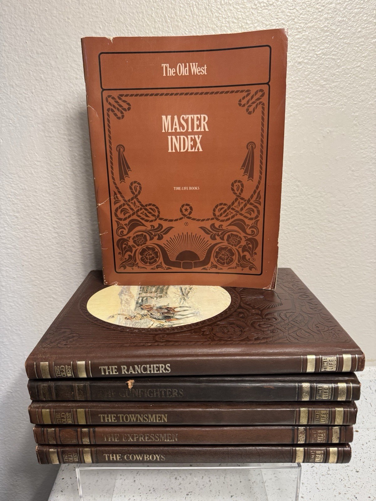 The Old West Series Time Life Books W/Master Index 1973 LOT OF 6