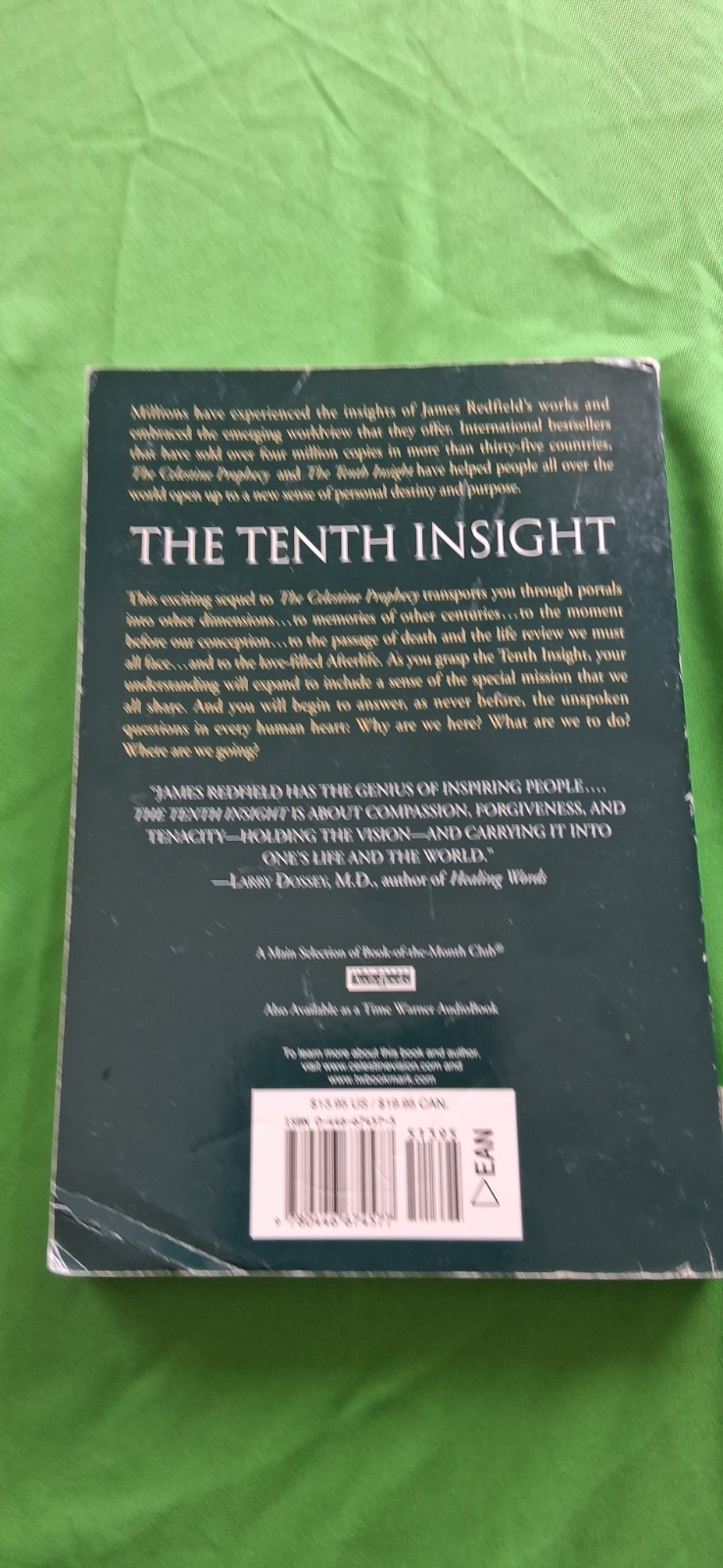 James Redfield Celestine Prophecy & The Tenth Insight Book Lot Of 2