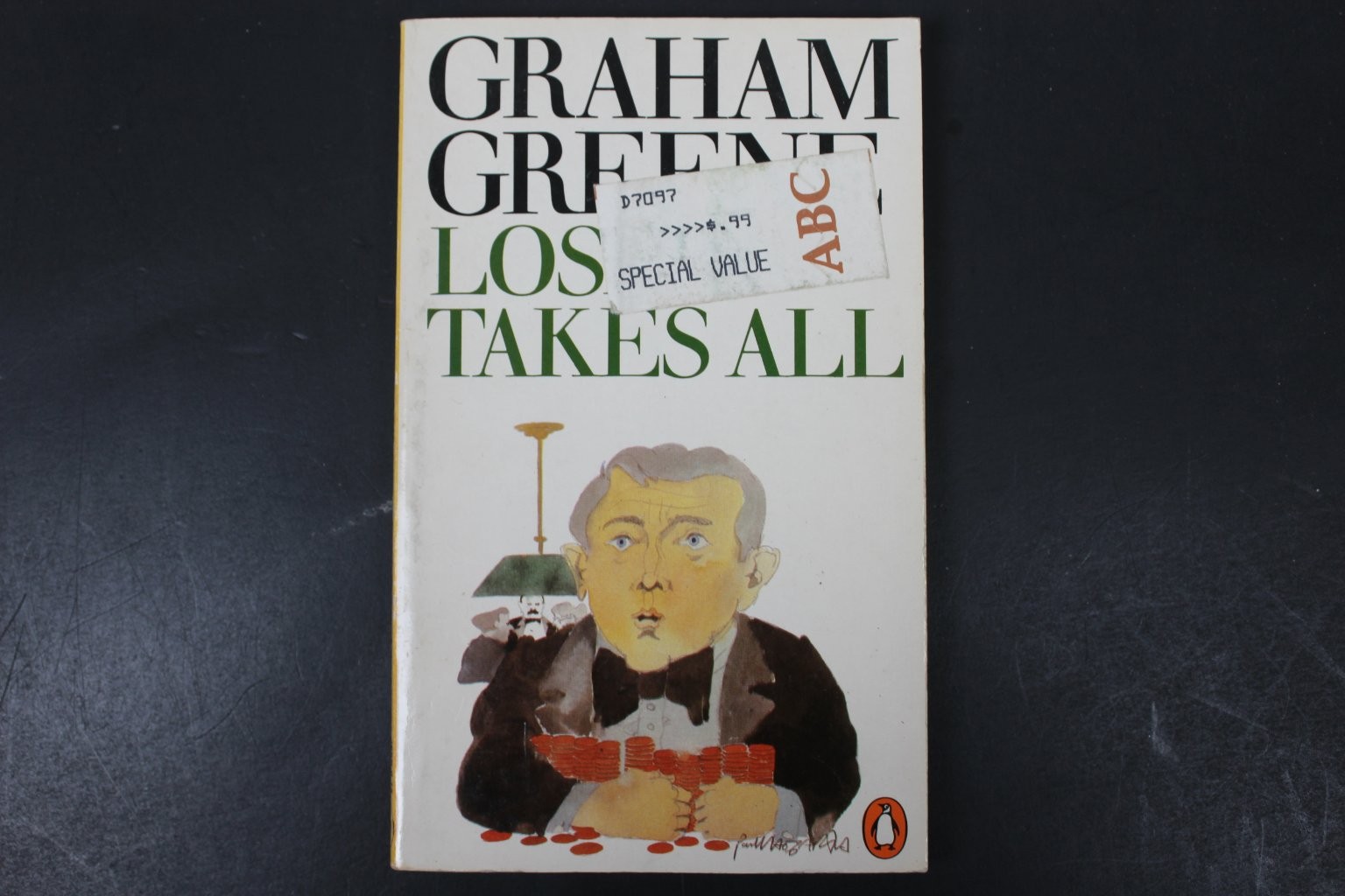 Loser Takes All Graham Greene 1981 Penguin Books Fiction Paul Hogarth Cover PB