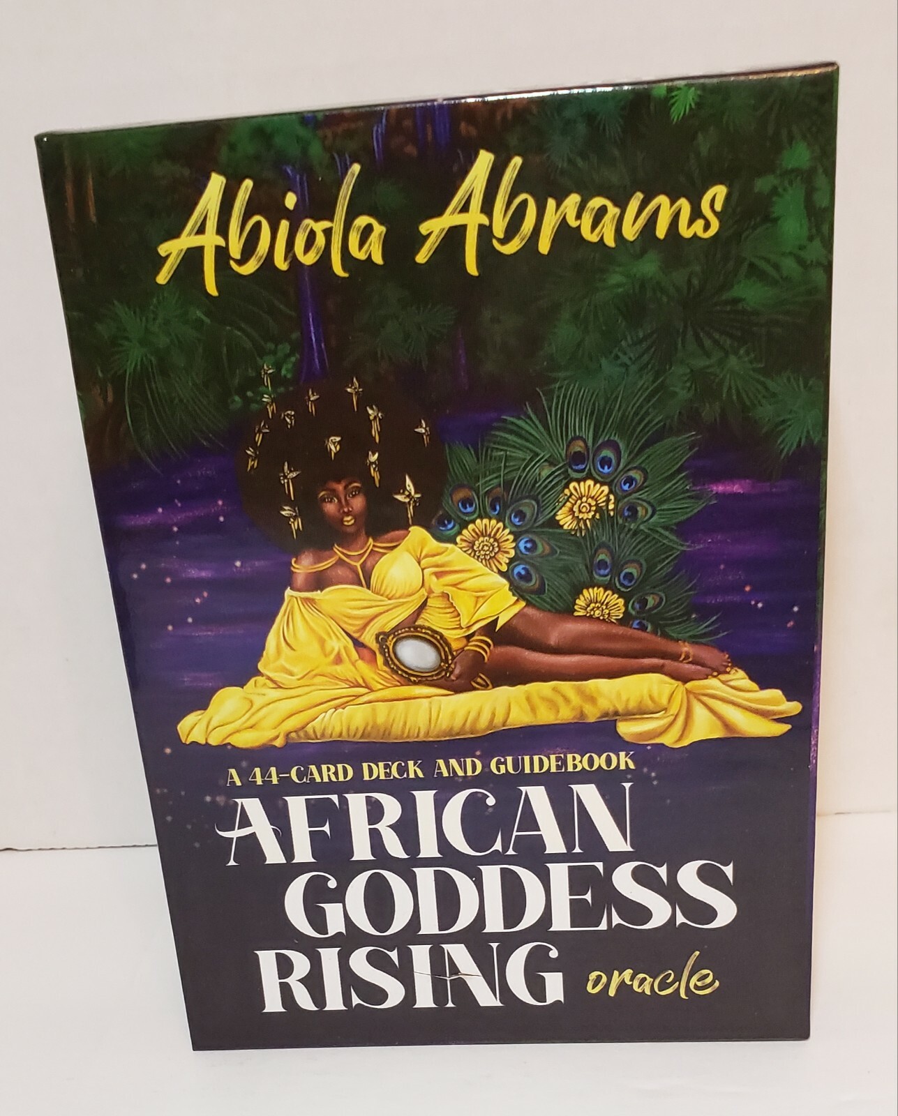 African Goddess Rising Oracle *FULL SIZE* 44-Card Deck & Guidebook Abiola Abrams