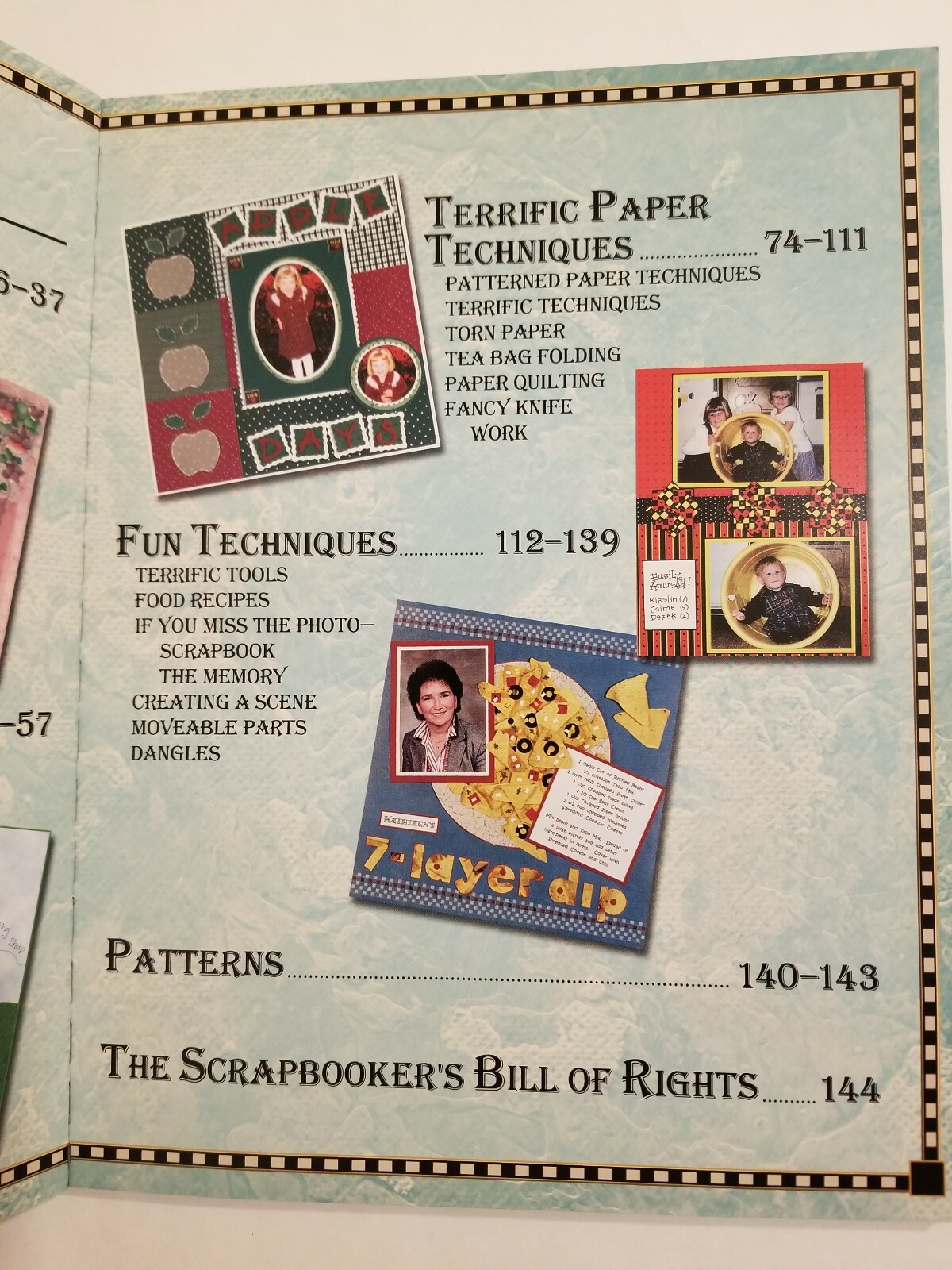 Making Terrific Scrapbook Pages Book, pages 144, by Hot Of The Press Inc.