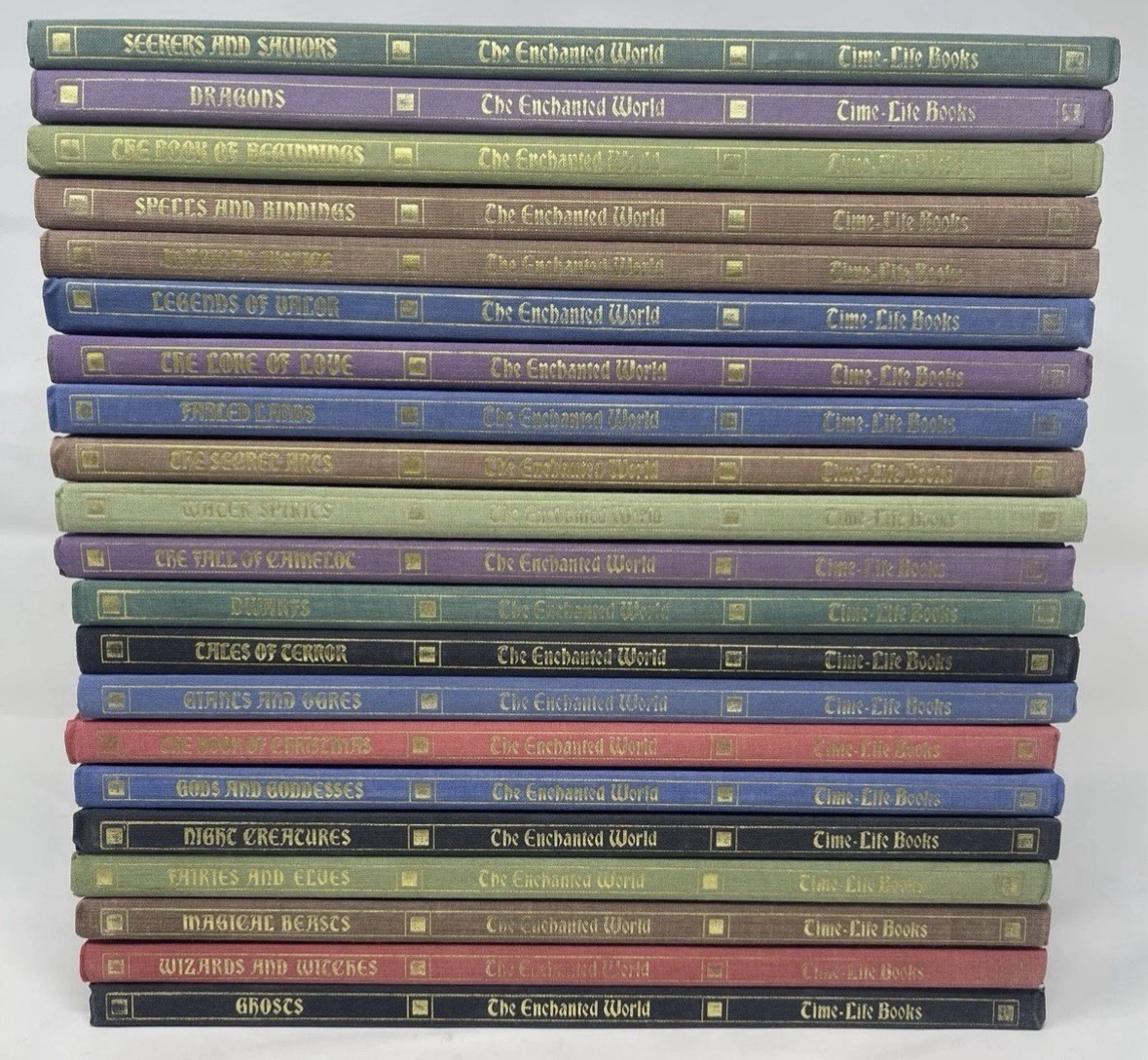 Time Life THE ENCHANTED WORLD Complete 21 Vol Book Set Fantasy Dragon 1980s HC