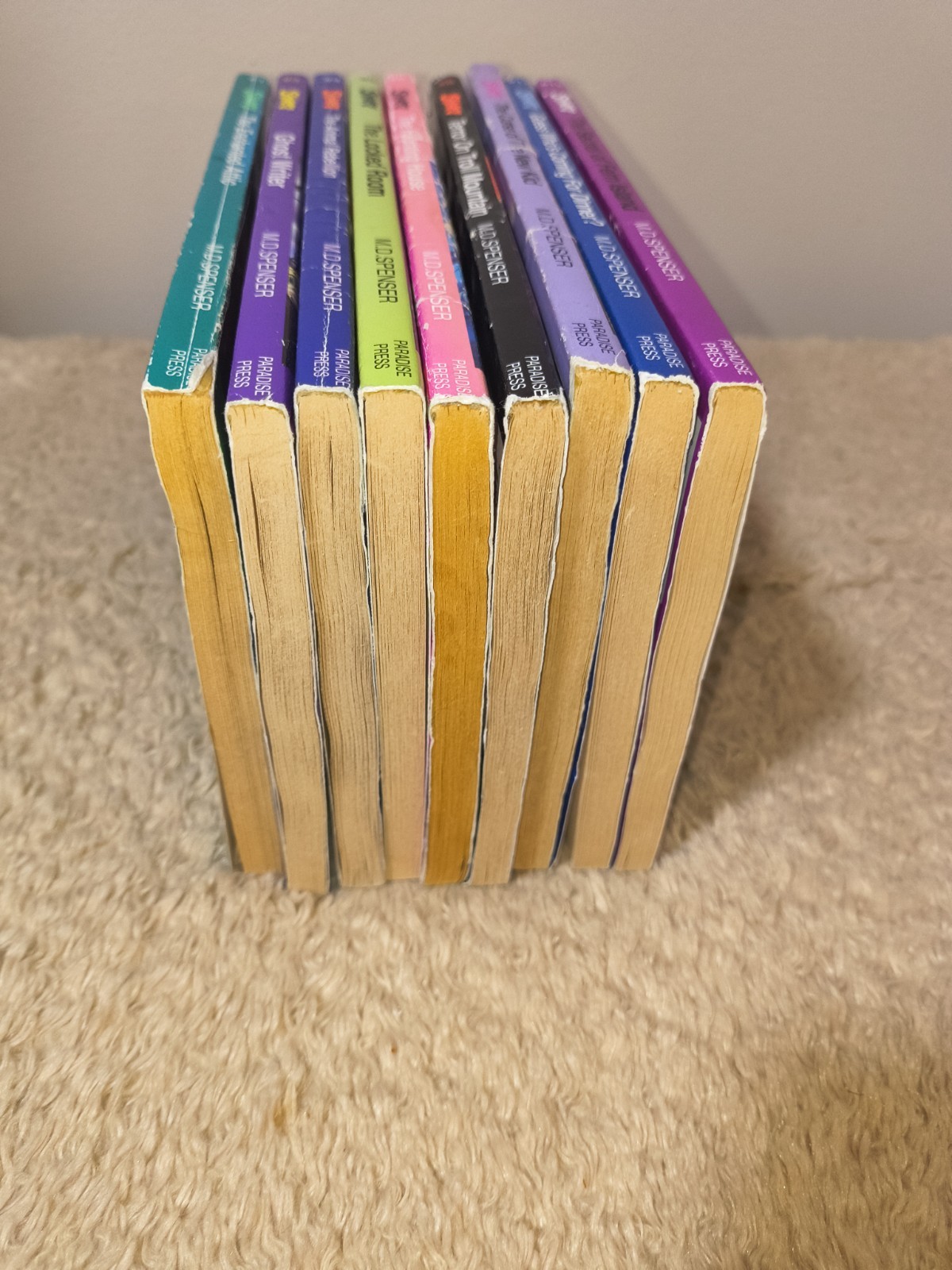 LN 1st EDITION Vintage/90s Lot of (9) Rare SHIVERS Paperback Books 1,3-6,8,10-12