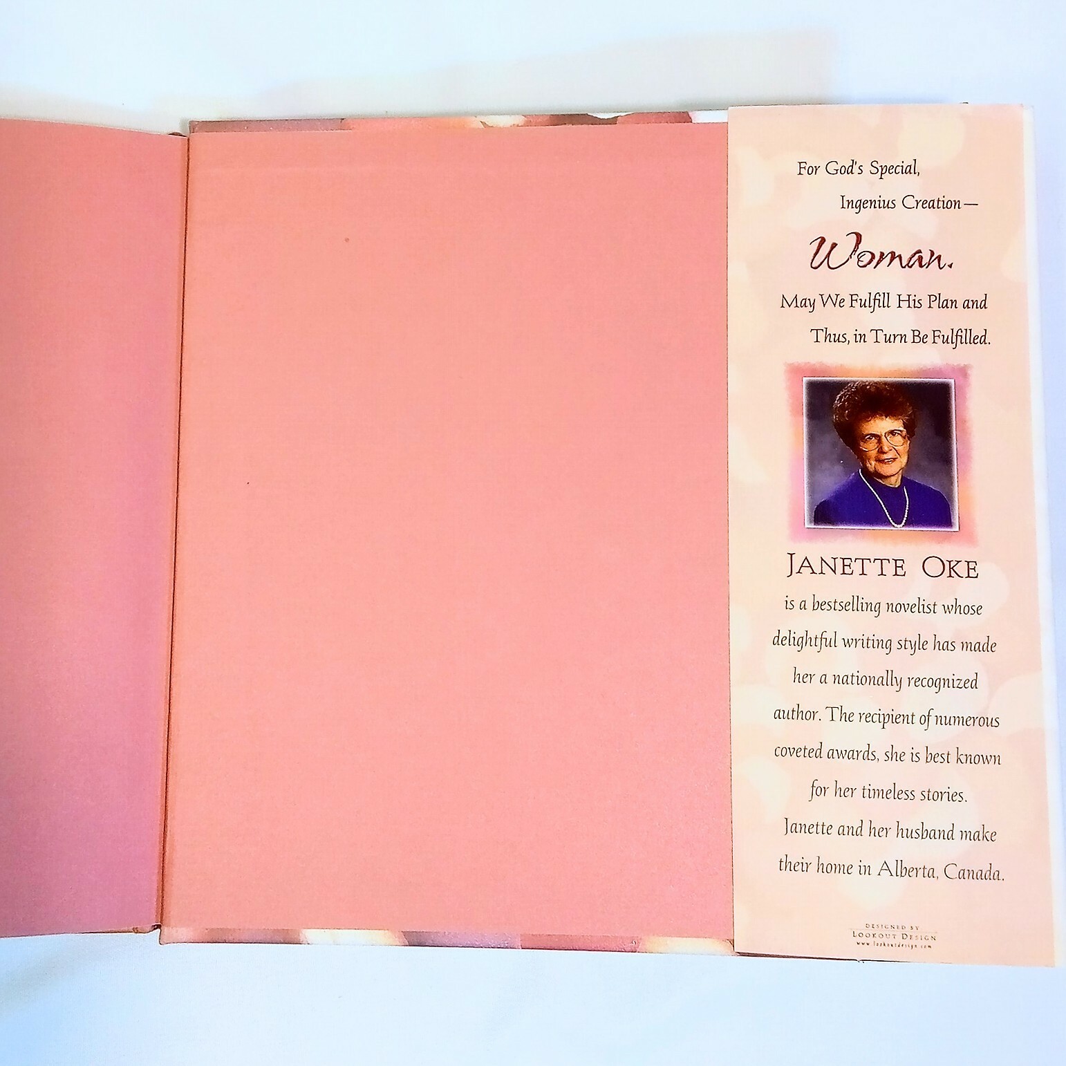 „Celebrating the Inner Beauty of Woman“ by Janette Oke Bethany House Pub Gift 3