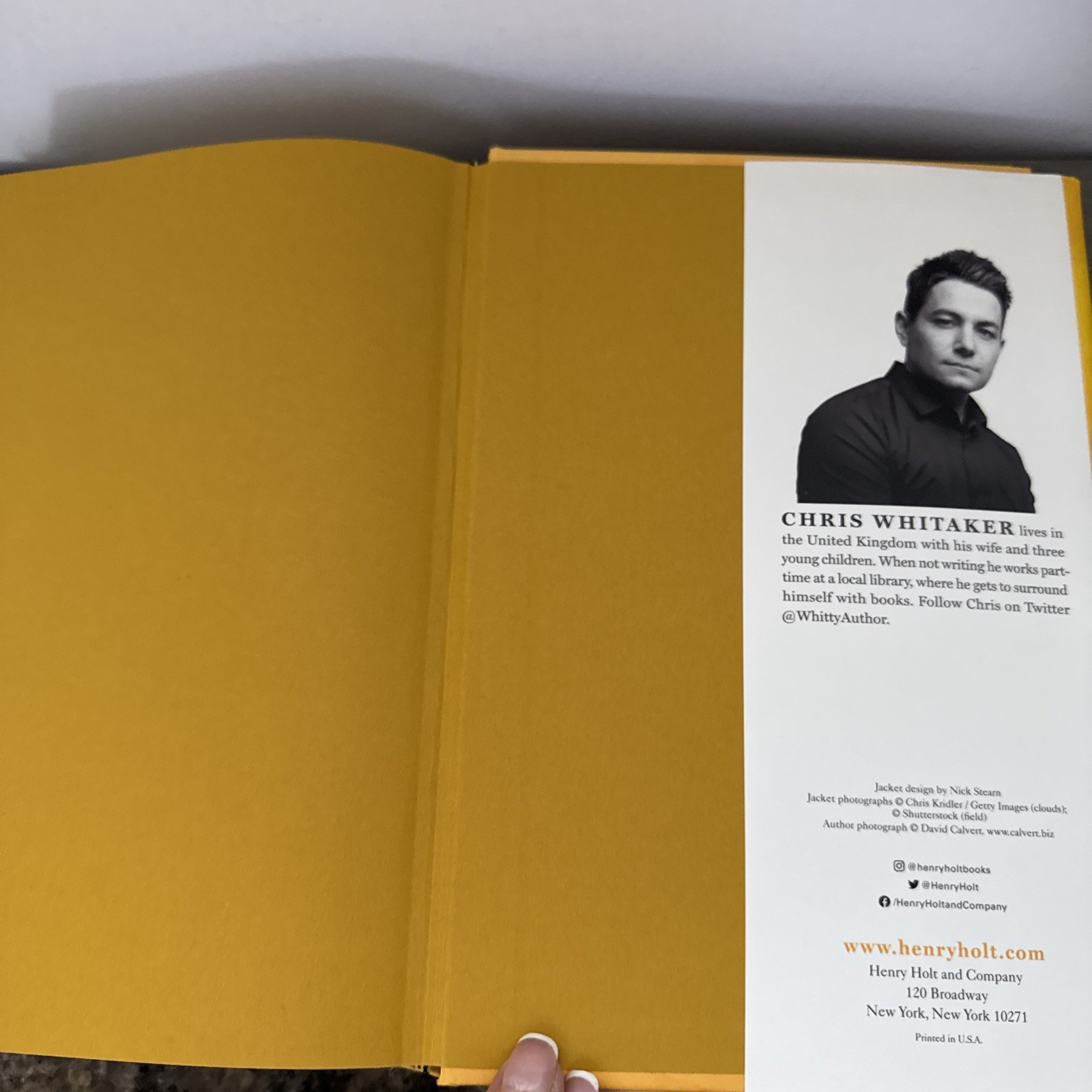 We Begin at the End – Hardcover/DJ By Whitaker, Chris – Very Good