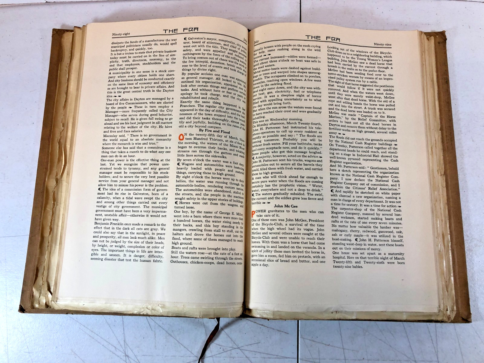 Vol 13: The FRA: Exponent of The American Philosophy, April-Sept 1914, E-119