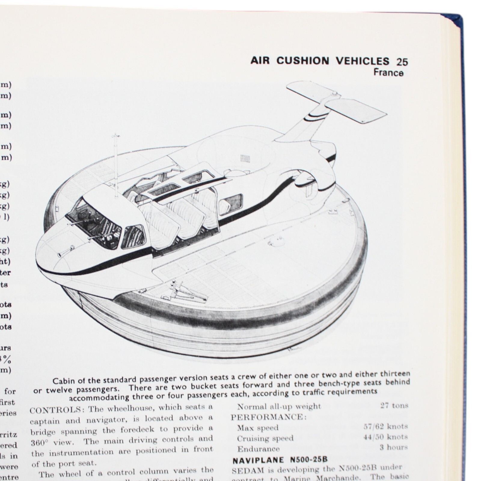 Hovercraft Hydrofoil Surface Skimmers JANES 1972-73 Military Recreational Craft