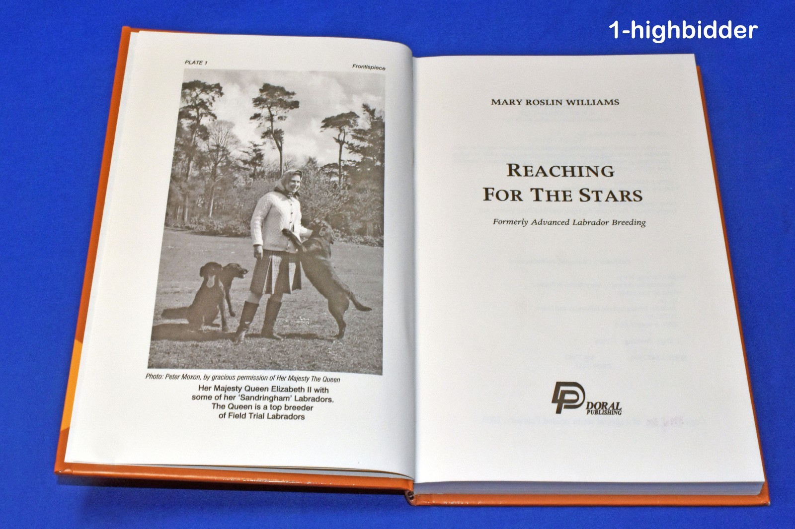 Reaching for the Stars: Labrador Breeding Mary Roslin Williams Ltd Ed #399 / 500