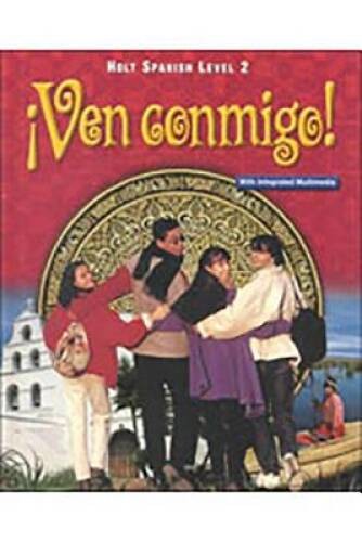 Ven conmigo: Student Edition Level 2 2003 – Hardcover – GOOD