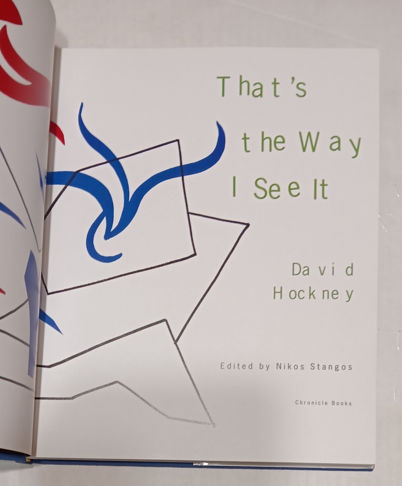 That’s the Way I See It / David Hockney (1993, Hardcover)
