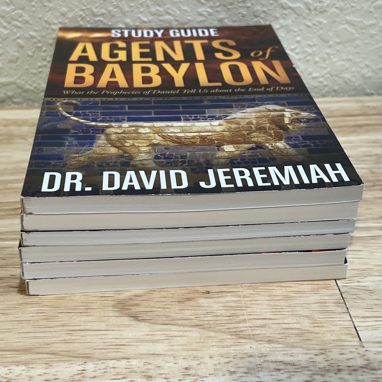 6 Dr. David Jeremiah Hardback Books & 6 Paperback Study Guides
