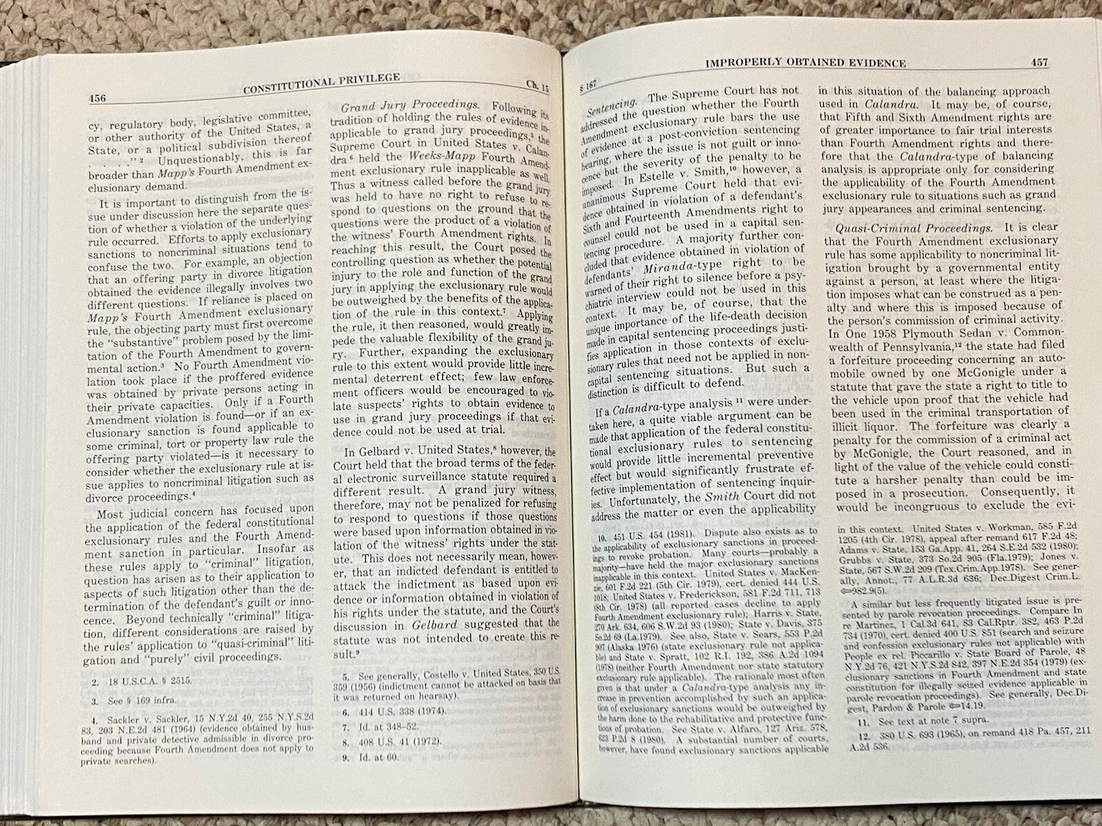 McCormick on Evidence 3rd Ed 1984 HC West Publishing Hornbook Series Student Ed
