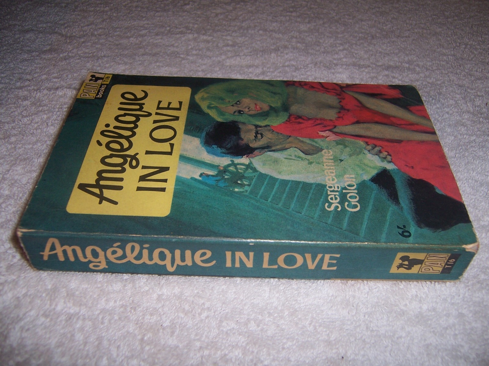Angelique in Love by Sergeanne Golon pb 1965 Pan Books