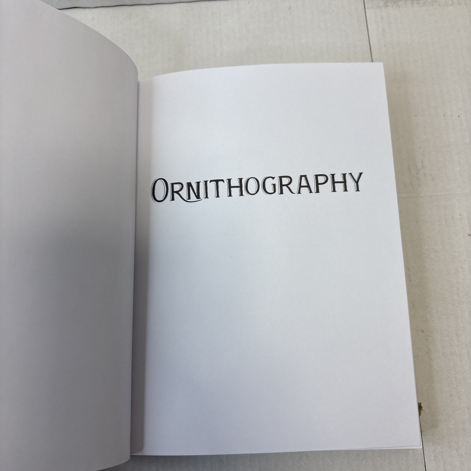 Ornithography: An Illustrated Guide to Bird Lore & Symbolism HC Excellent
