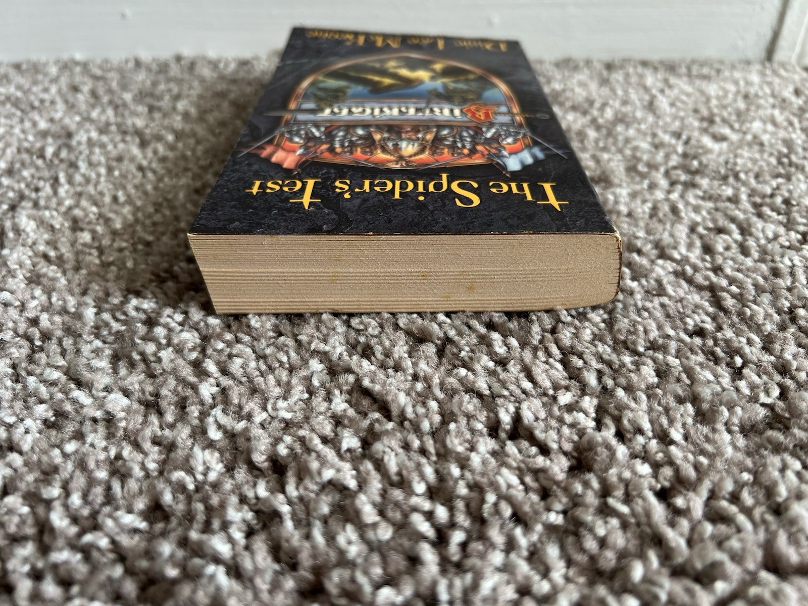 The Spider’s Test by Dixie Lee McKeone (TSR, 1996) First Vintage Fantasy MMPB