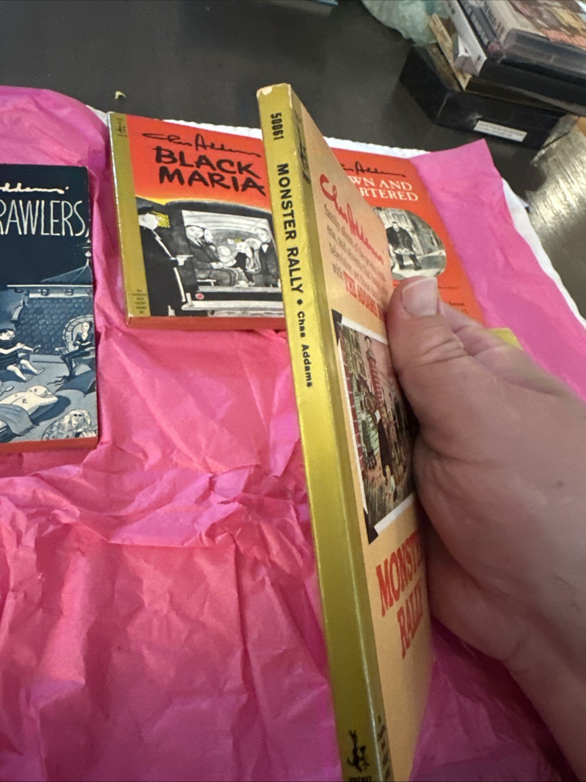 Lot Of 5 Vintage Addams Family Paperback Books Original Pocket Books Wednesday
