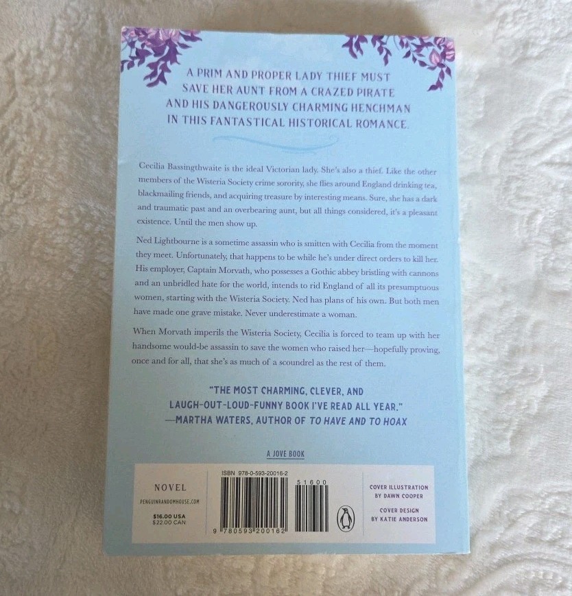 Wisteria Society of Lady Scoundrels by India Holton (2021, Trade Paperback)