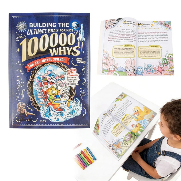 Children’s Encyclopedia Why 100,000 Kids Book USA – Fun Learning