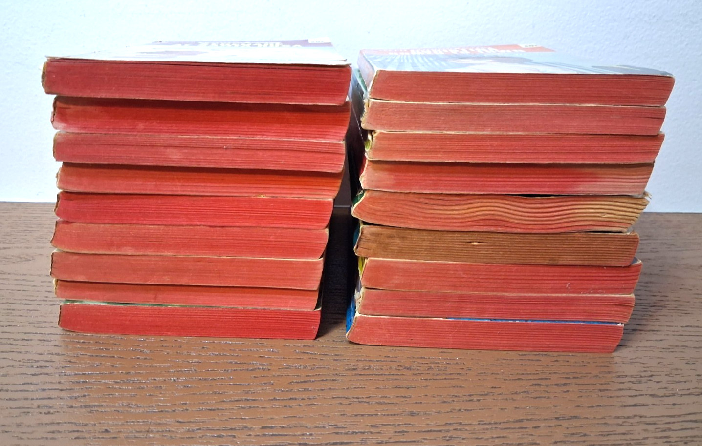 Lot of 18 Vintage Harlequin Romance Books 1960’s 1970’s Red Page Edges