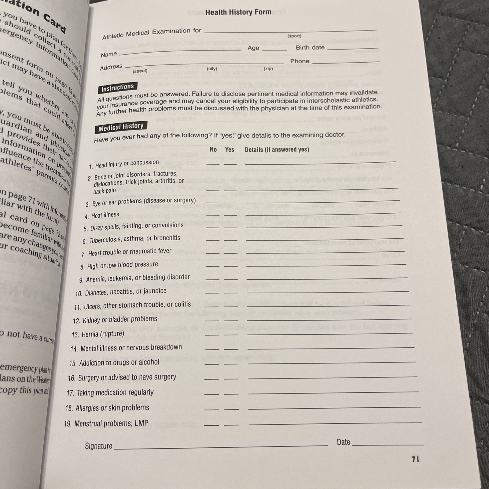 NEW Sport First Aid Classroom Study Guide