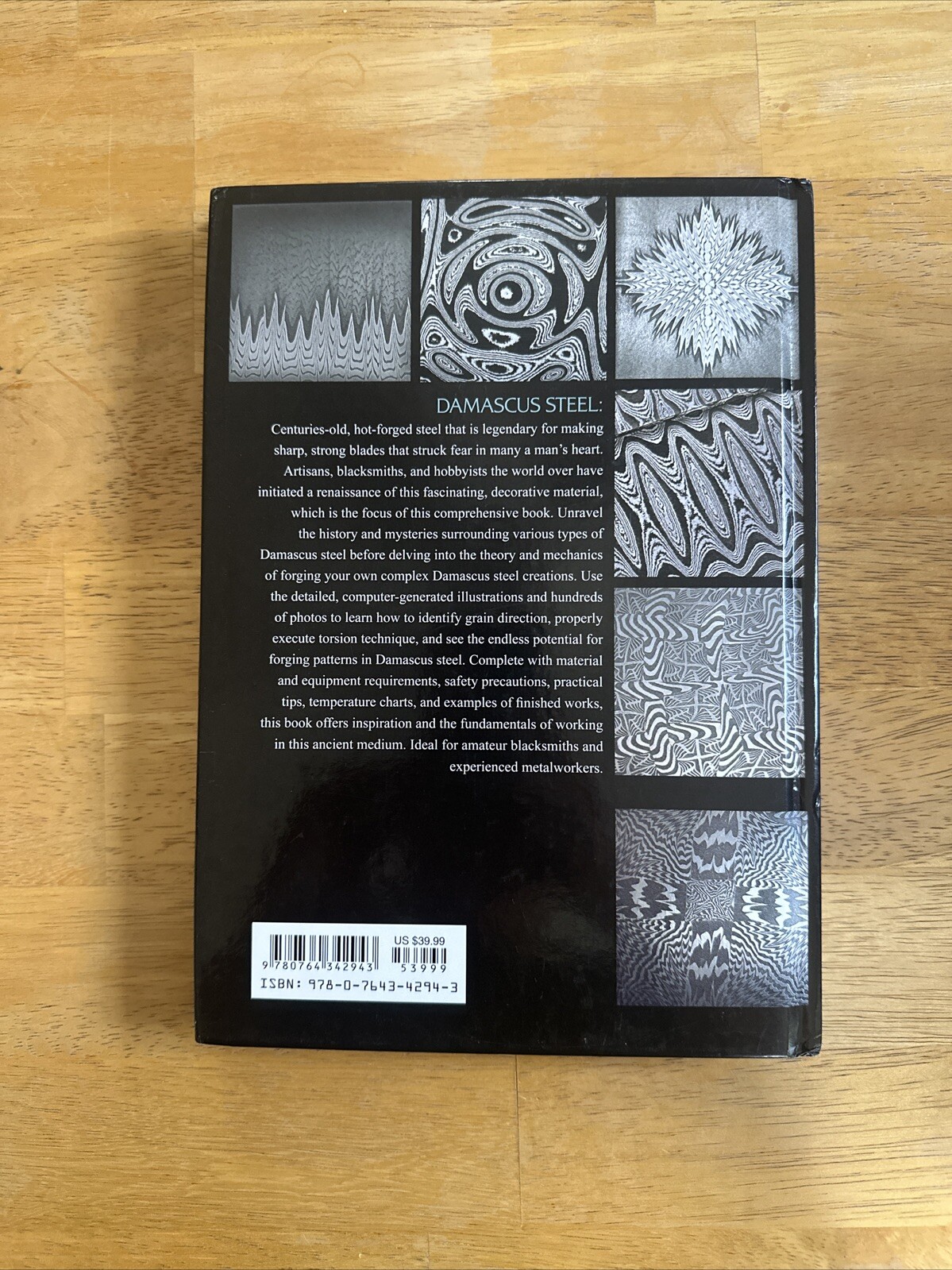 Damascus Steel Theory And Practice Hardback Book Hundreds of Photos 175 Pages