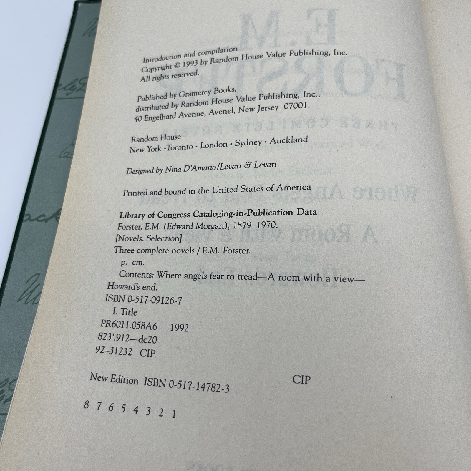 E. M. Forster : The Complete Novels Hardcover E. M. Forster 1992