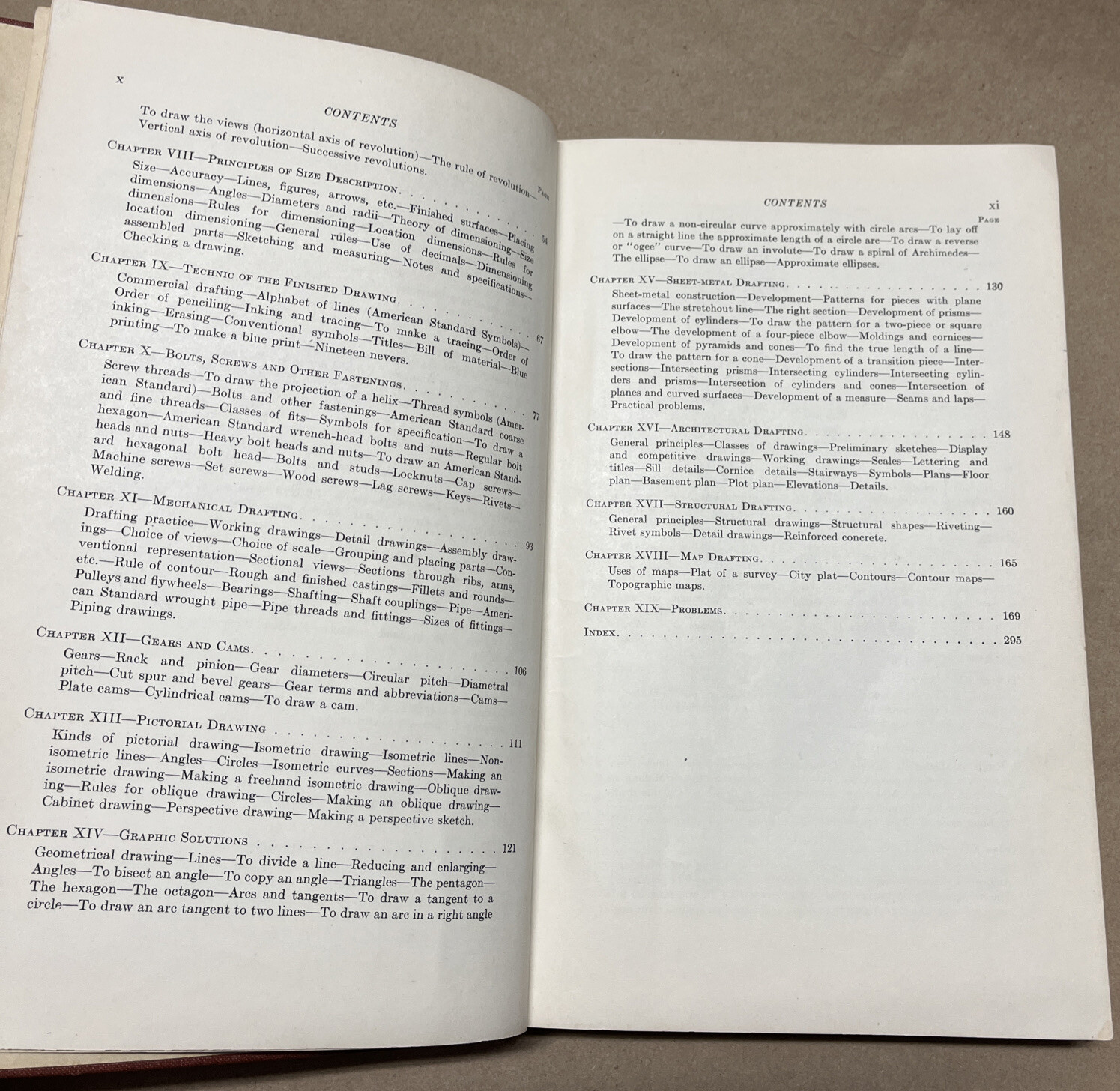 Mechanical Drawing, A Text with Problem Layouts By French and Svensen