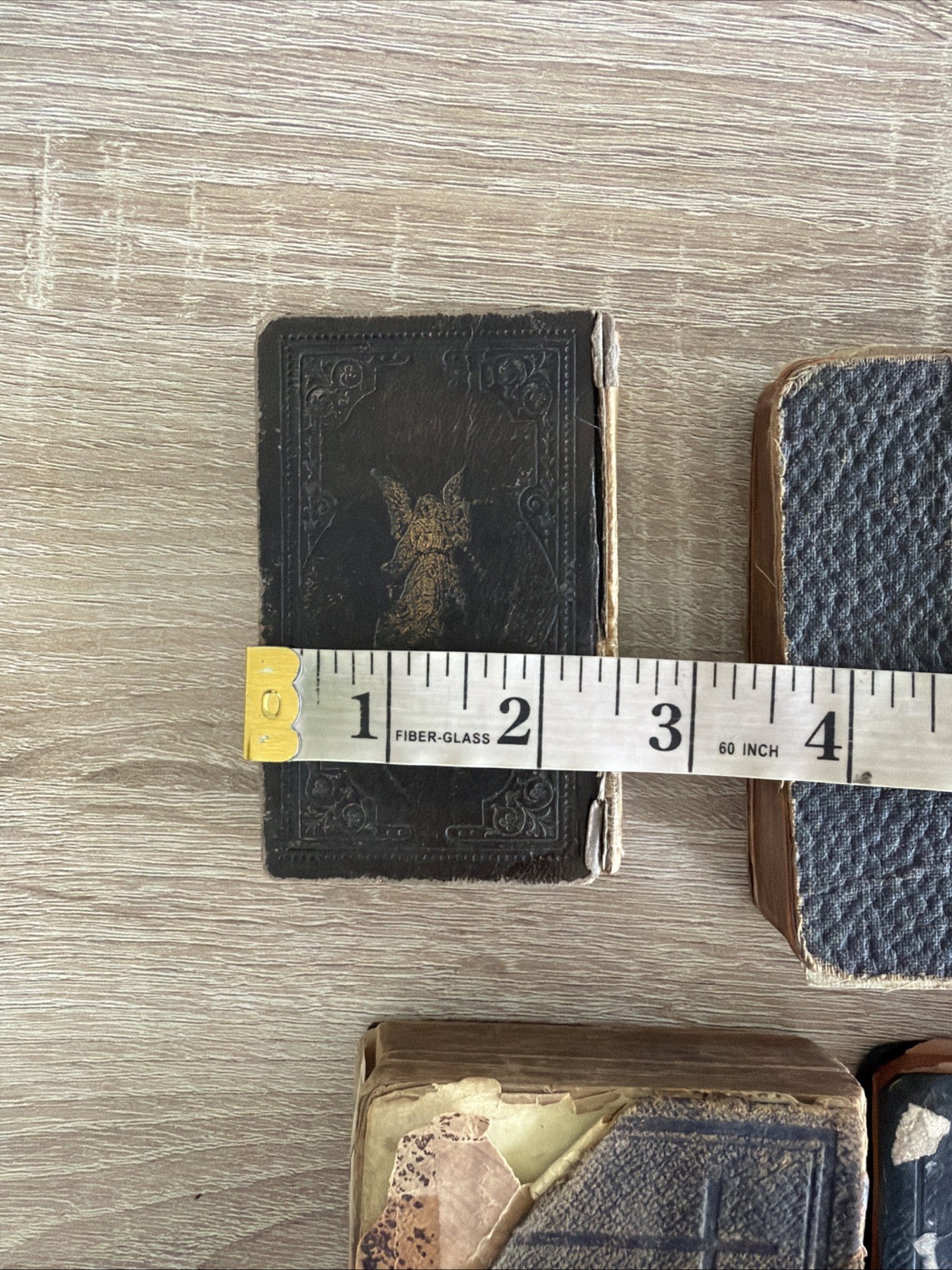 Lot of 7 Antique Vintage Religious Books/Bibles Compact Pocket Size 1800s-1900s