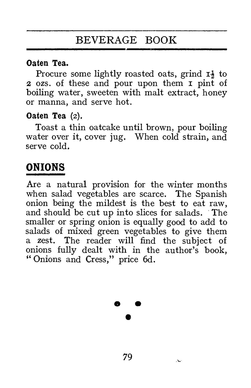The Healthy Life Beverage Cook Book „1911“ 125 Pages