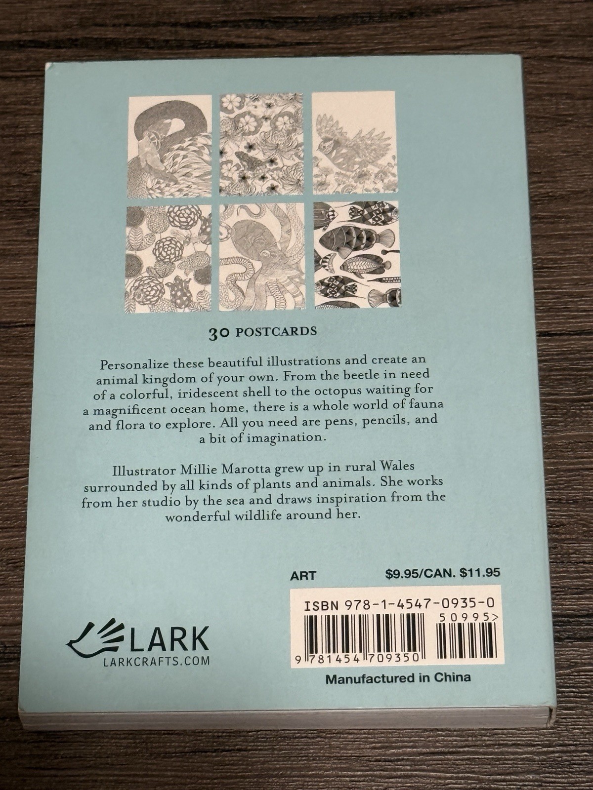 Millie Marotta’s Animal Kingdom (Postcard Book): 30 postcards VERY GOOD