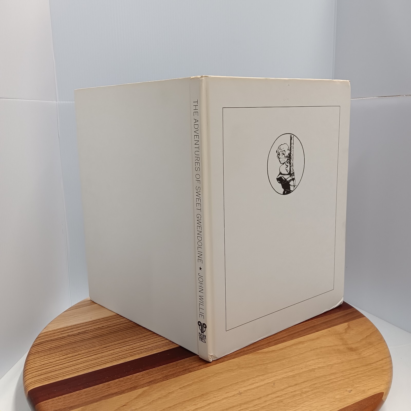 ADVENTURES OF SWEET GWENDOLINE, 2ND EDITION By John Willie – Hard Cover W/ DJ