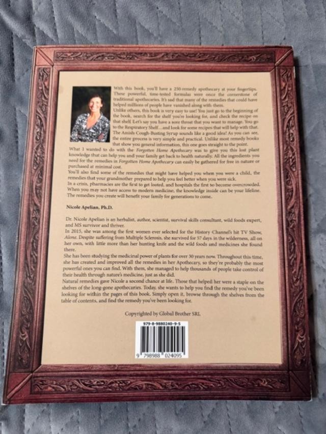 Forgotten Home Apothecary 250 Powerful Remedies Apelian PhD Paperback