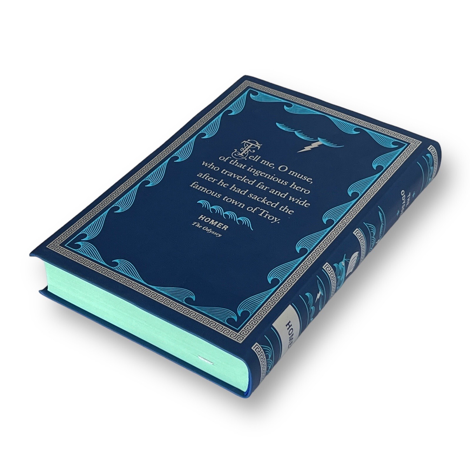 THE ODYSSEY by Homer Soft Faux Leather Bound Brand Gift Collectible Deluxe Book