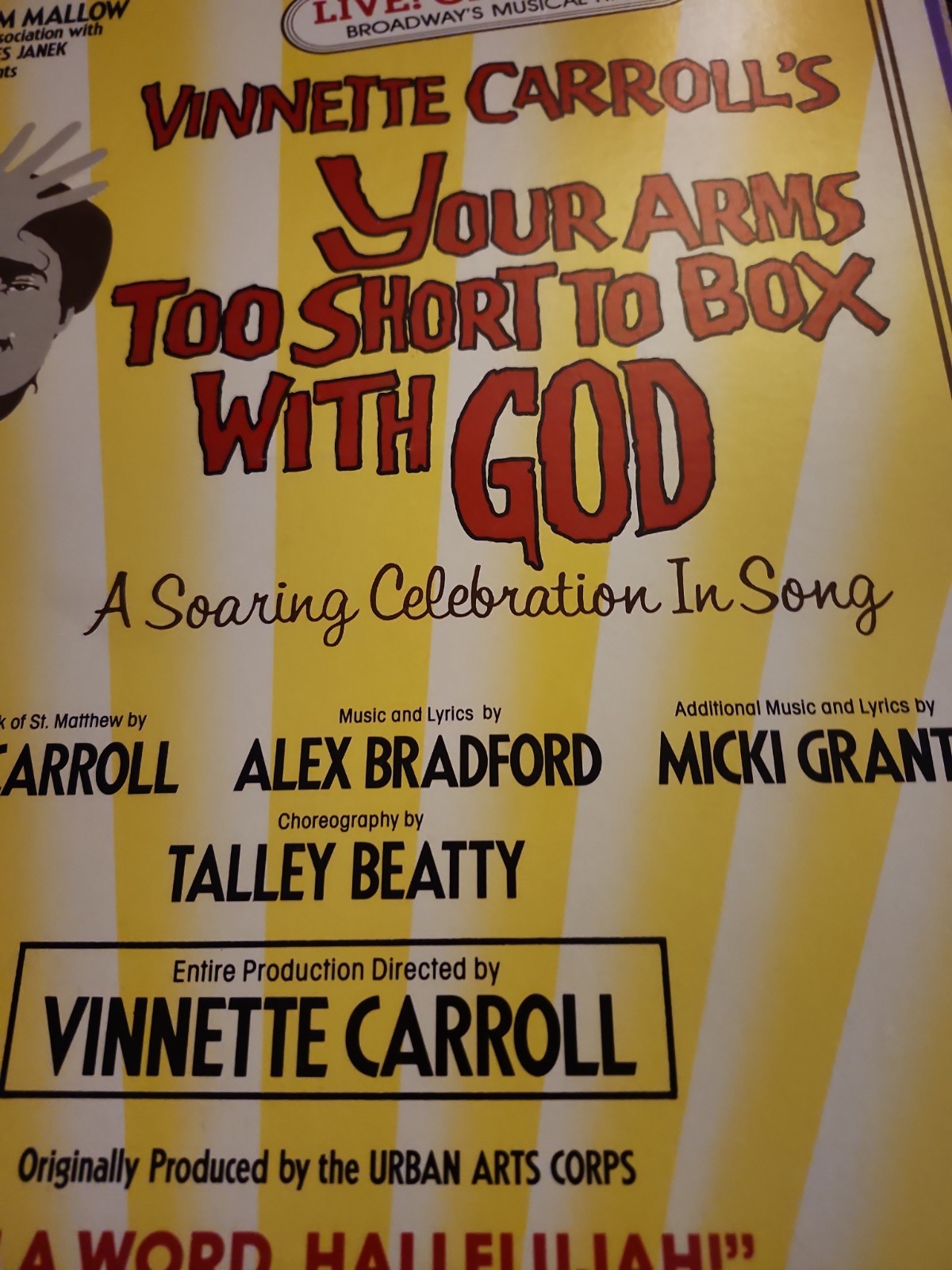 YOUR ARMS TOO SHORT TO BOXWITH GOD 1970