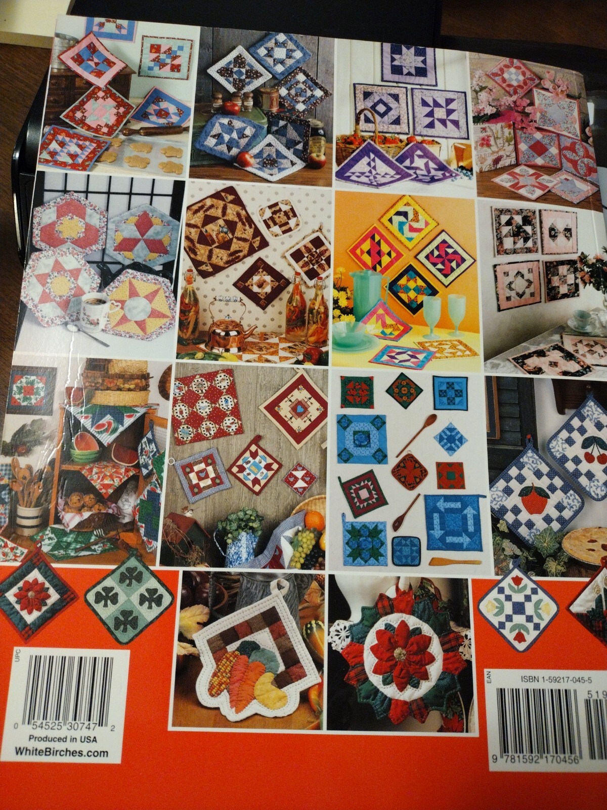 2292 100 Quick-to-Quilt Pot Holders by Jeanne Stauffer (2004, Trade Paperback)