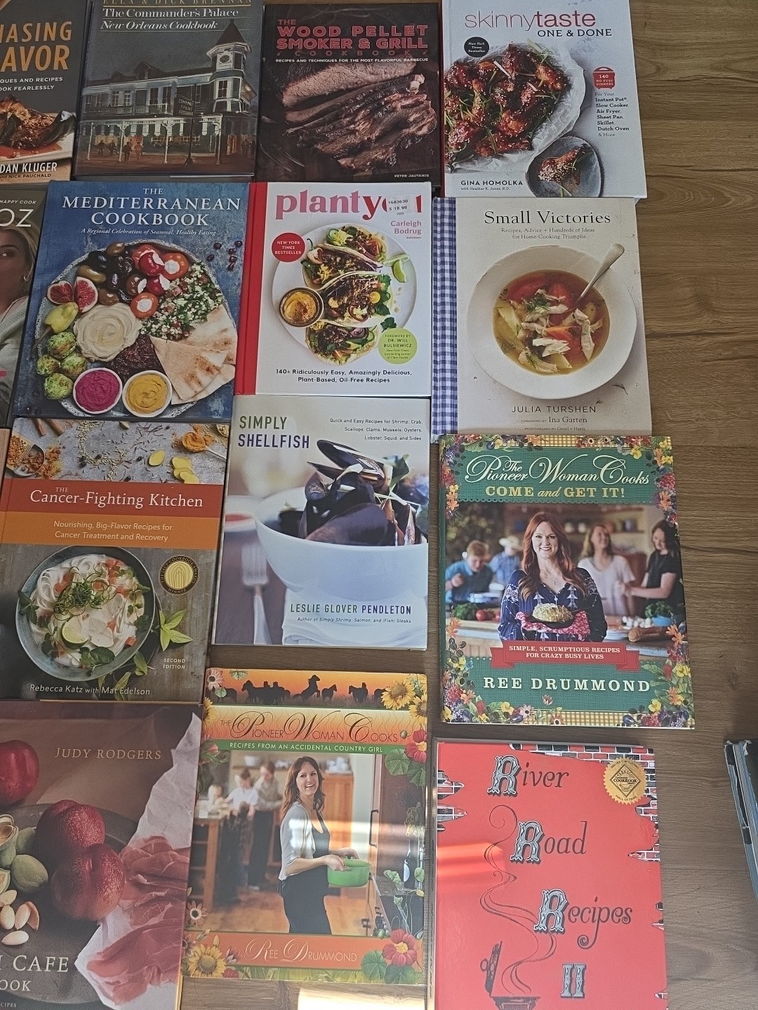 Cookbook Lot Of 22 Books Instant Library Pioneer Woman Daphine Oz