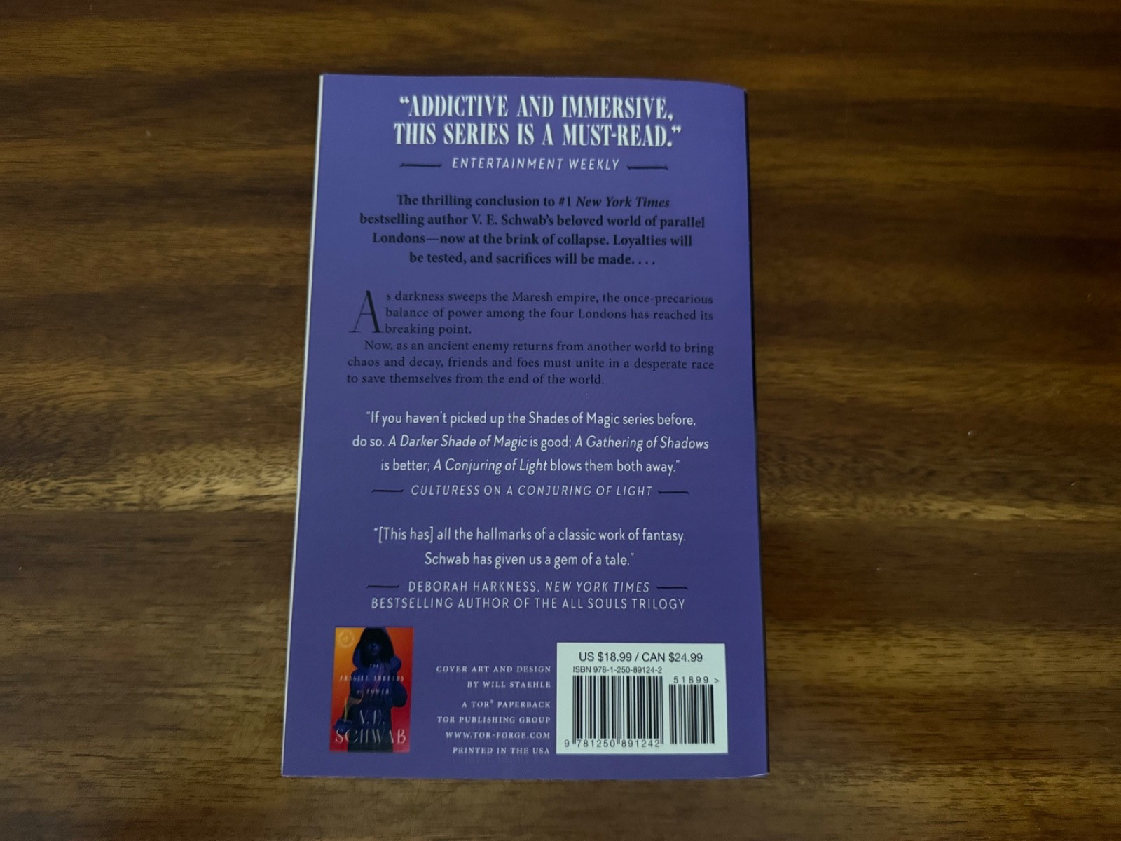 Conjuring of Light by V. E. Schwab (2023, Trade Paperback) FREE SHIPPING
