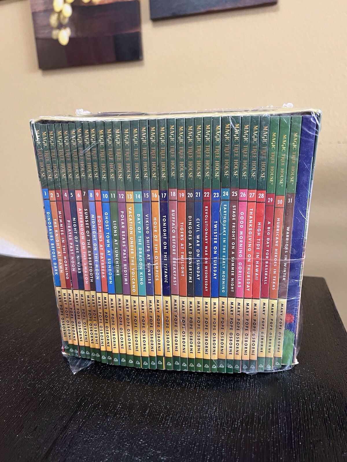 Magic Tree House A Library of Books 1-31 Paperback By Mary Pope Osborne. NEW