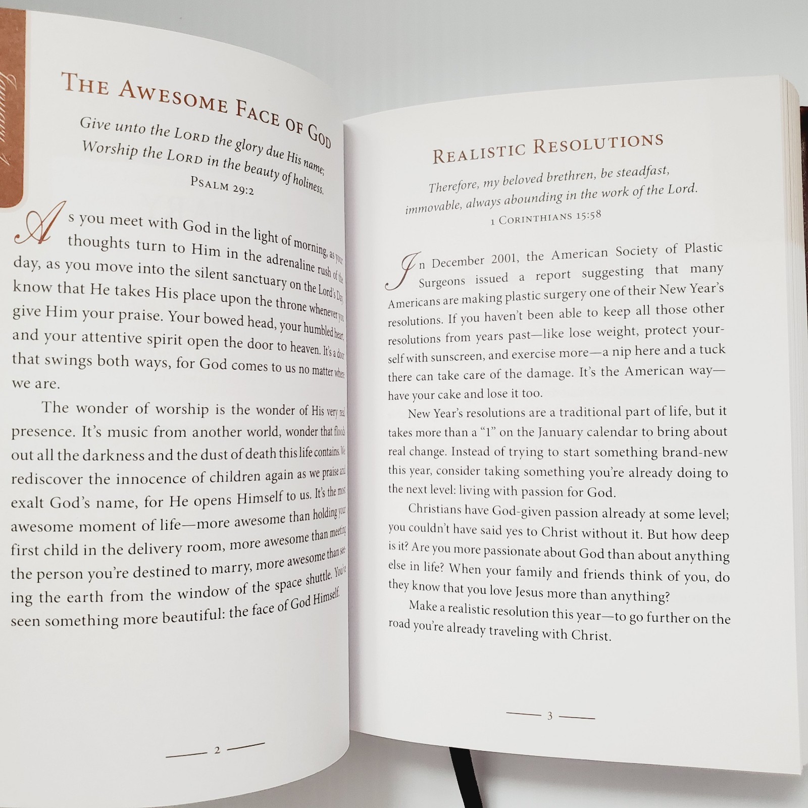 David Jeremiah Morning & Evening Devotions Christian Gift Hardcover Book Nelson