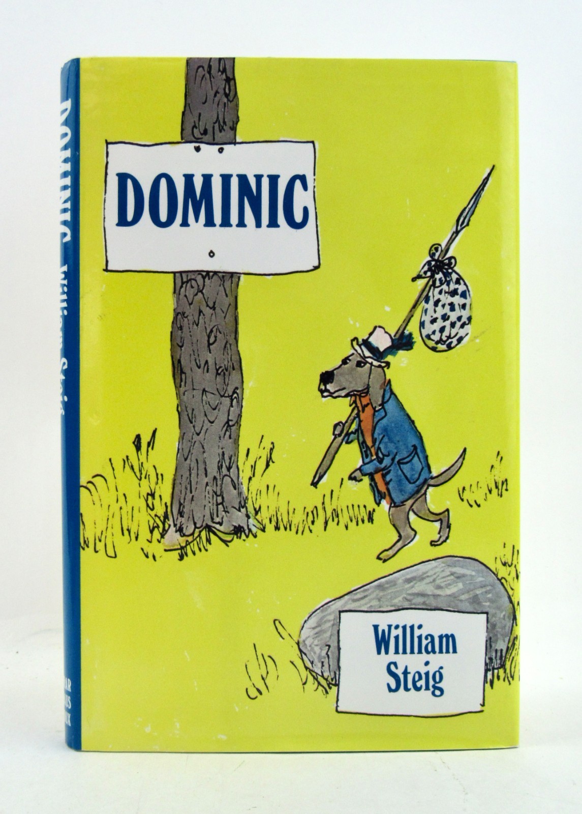 DOMINIC William Steig 1994 Farrar Straus Giroux 9th Printing HBDJ EXC