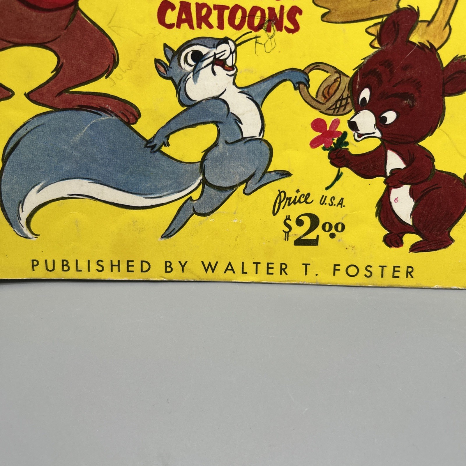 ANIMATION by Preston Blair Art Instruction Book in Walter Foster Series 1950’s