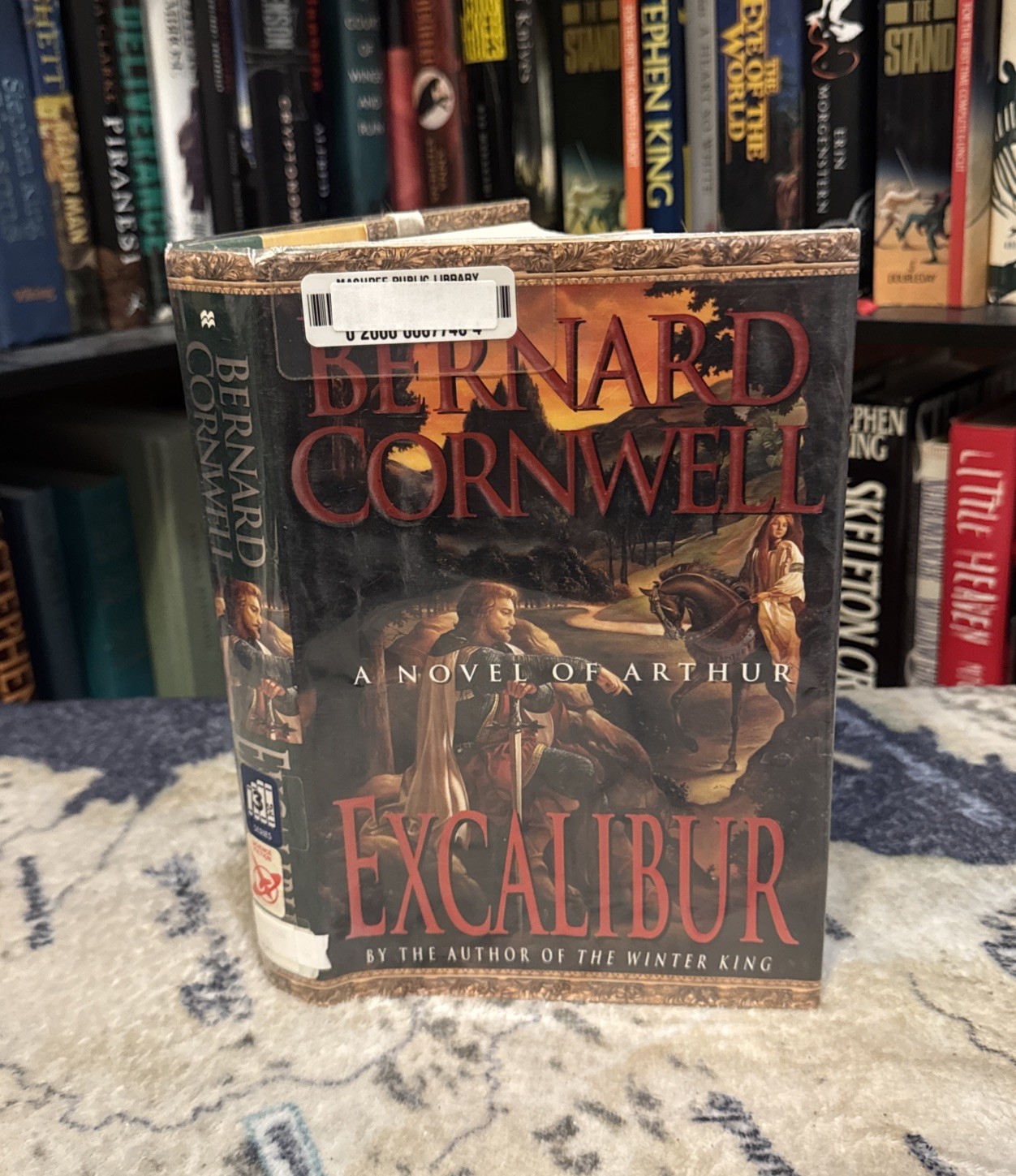 Excalibur – Bernard Cornwell (1997, Hardcover) Ex-Lib. American 1st/1st, ACCPT