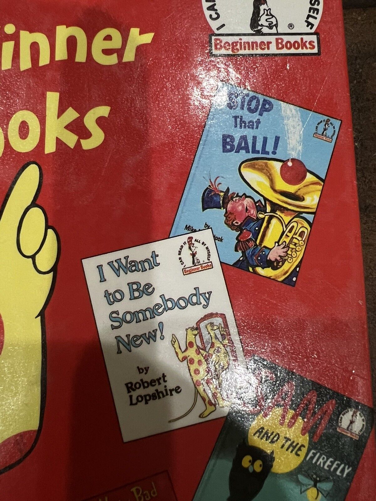 Dr. Seuss The Big Red Book of Beginner Hard Cover Several Stories 344 Pages