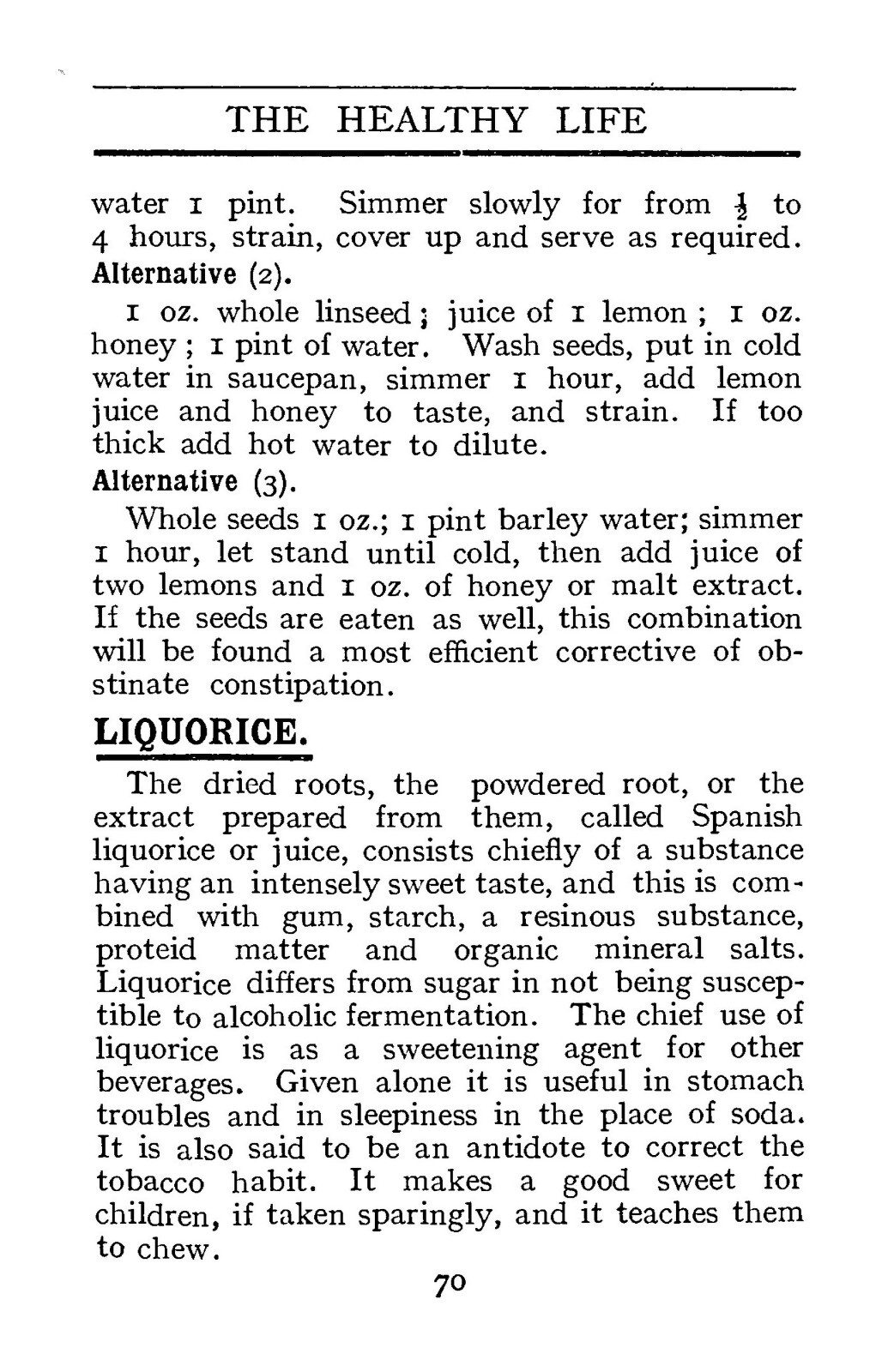 The Healthy Life Beverage Cook Book „1911“ 125 Pages