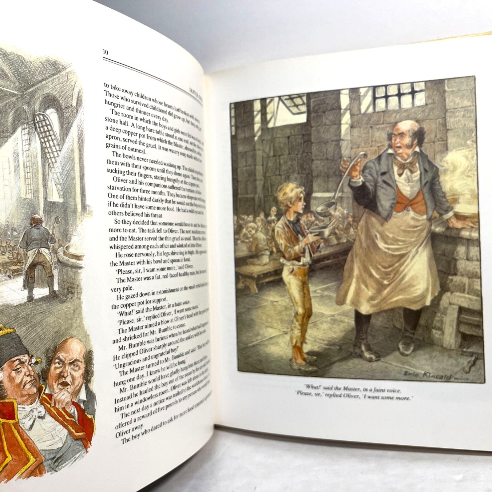 Oliver Twist Hardcover Book By Charles Dickens Illustrated By Eric Kincaid