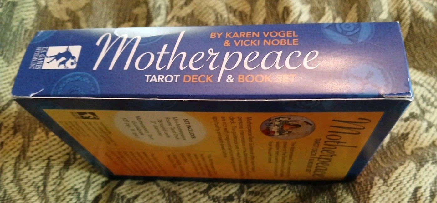 Motherpeace Round Tarot Deck and book set Karen Vogel Vicki Noble