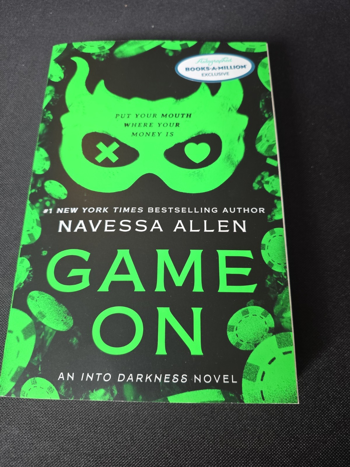 Navessa Allen SIGNED Book „GAME ON“ Paperback Exclusive BAM Edition